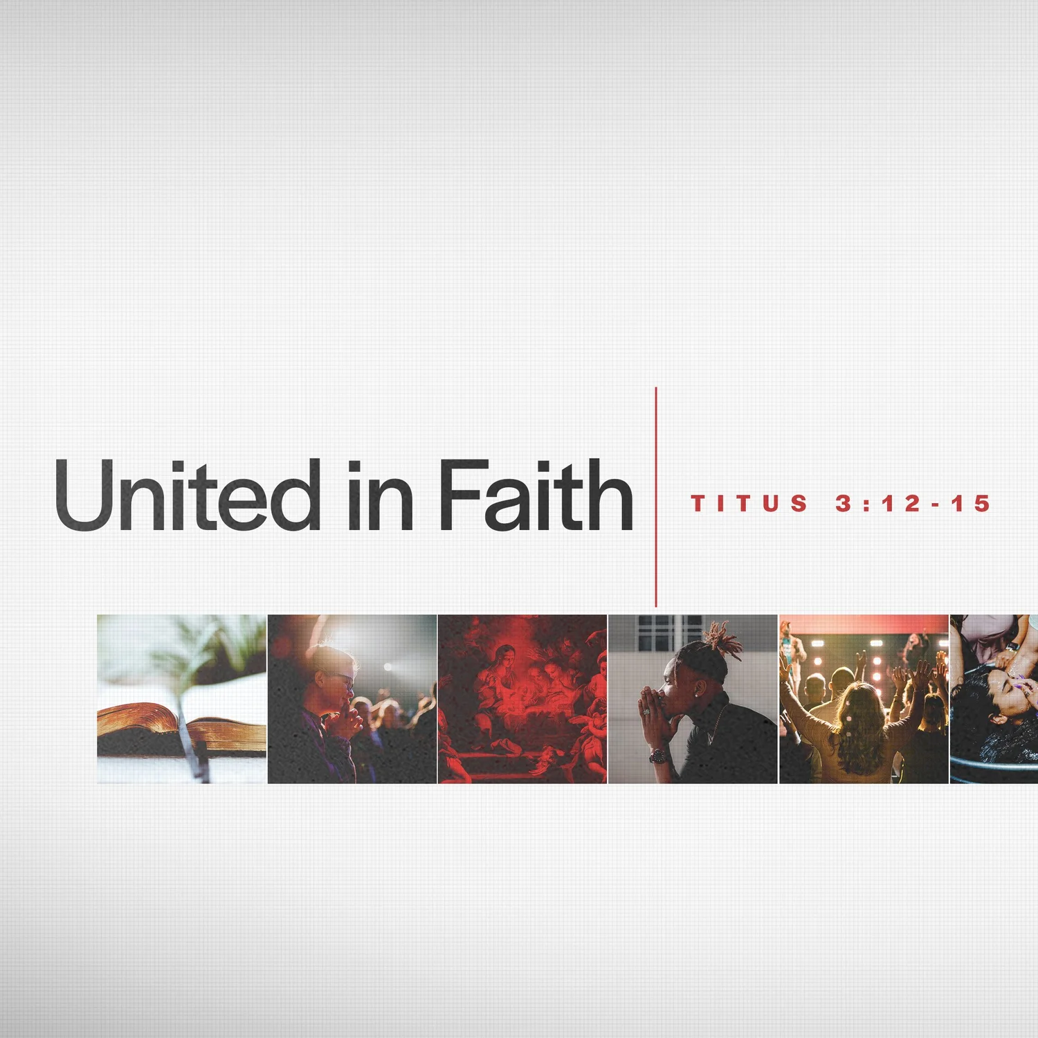 United in Faith, Titus 3:12-15 episode artwork