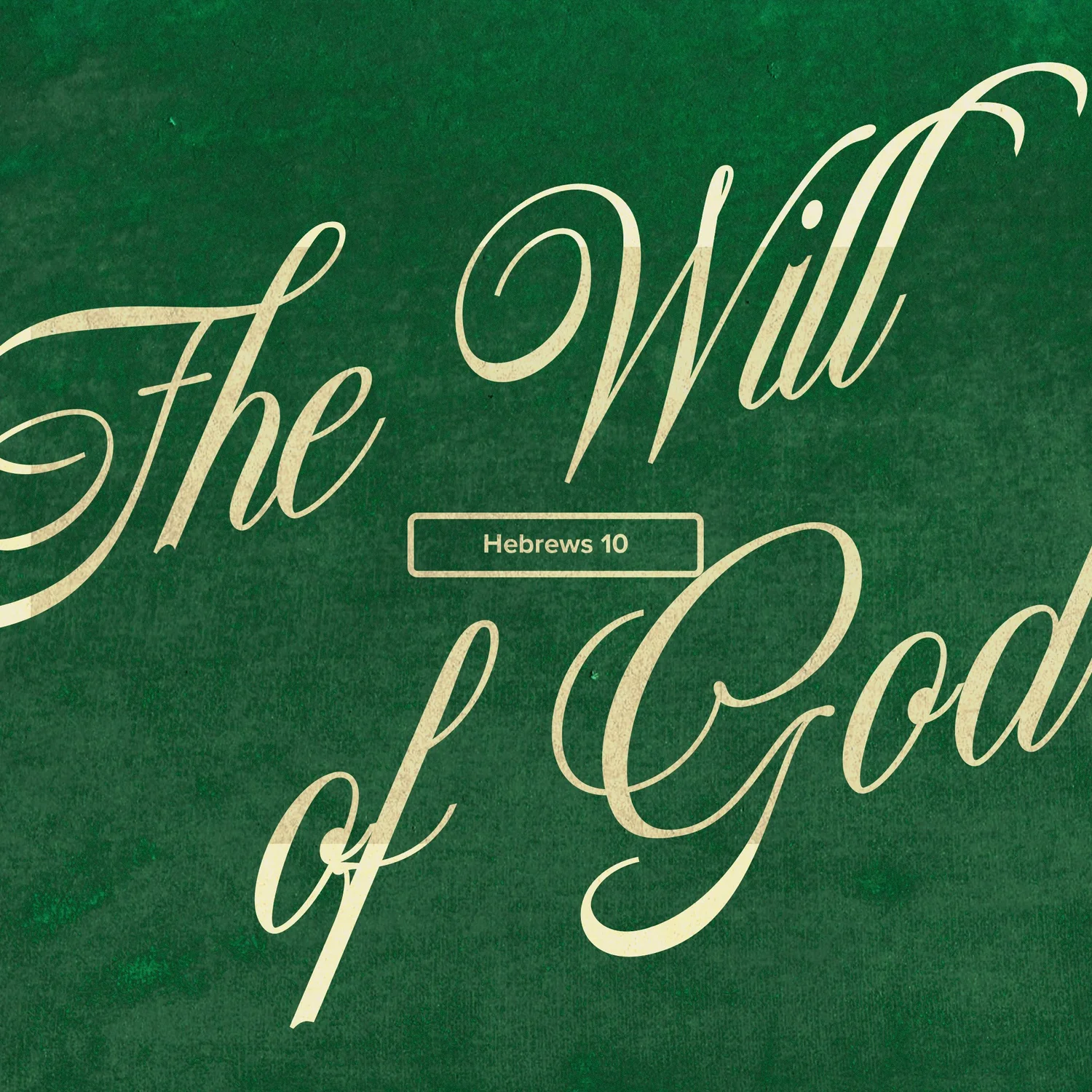 The Will of God, Hebrews 10 episode artwork