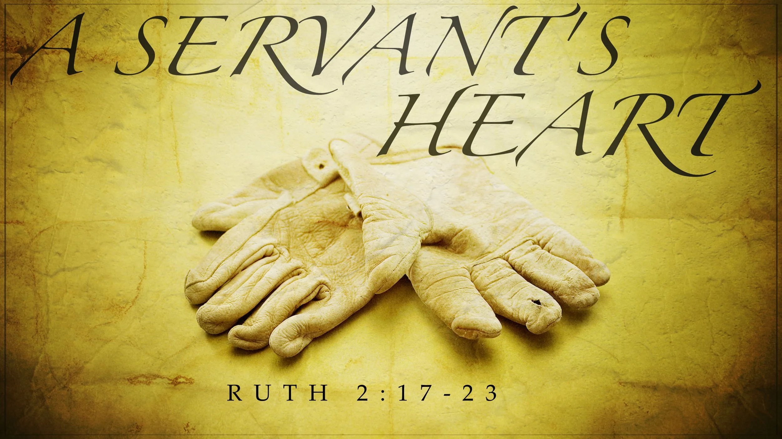 A Servant’s Heart, Ruth 2:17–23