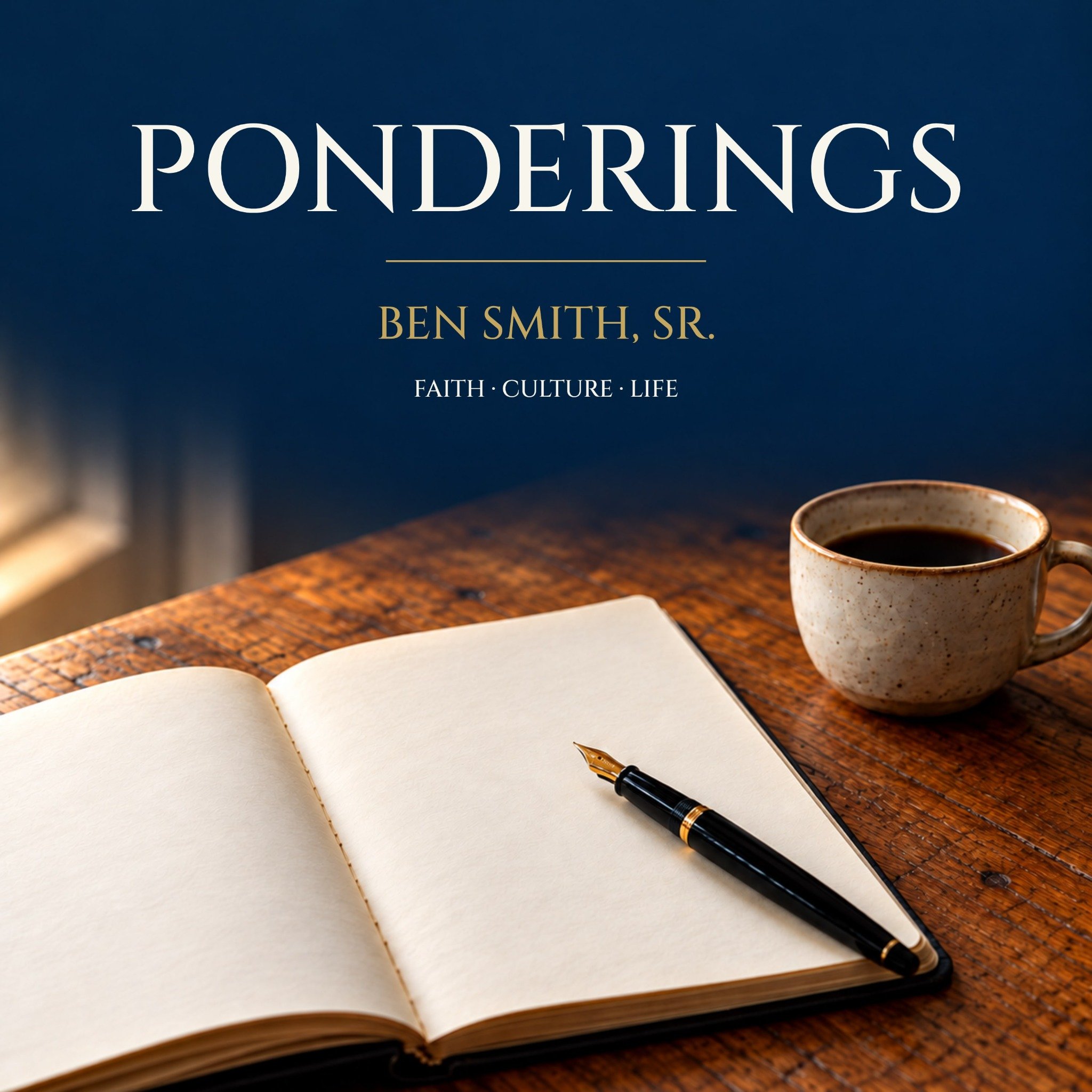 Introducing Ponderings: An Invitation from Ben Smith