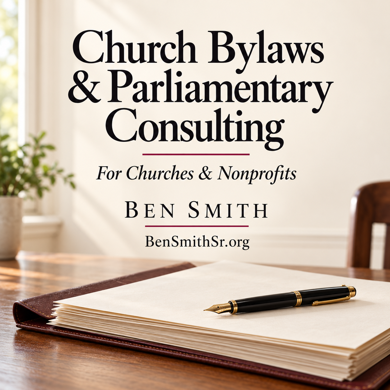 Church Bylaws & Parliamentary Consulting — Initial Consultation