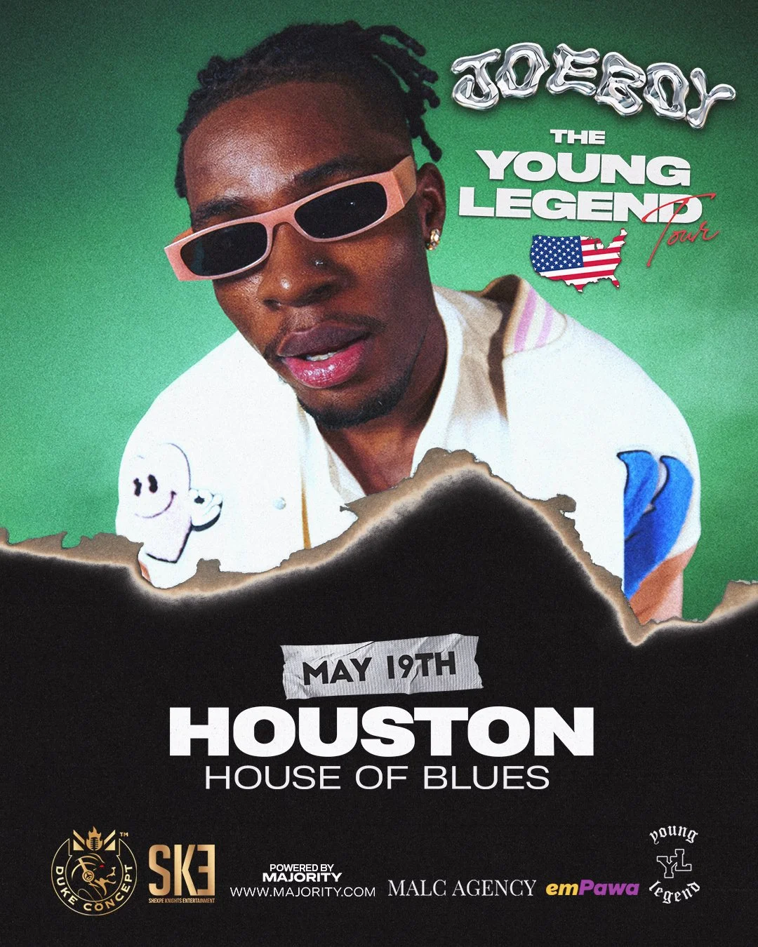 Joeboy The Young Legend Tour