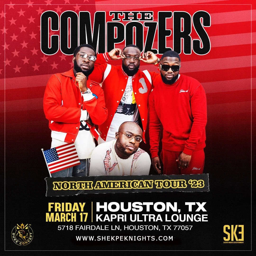THE COMPOZERS NORTH AMERICAN TOUR HOUSTON