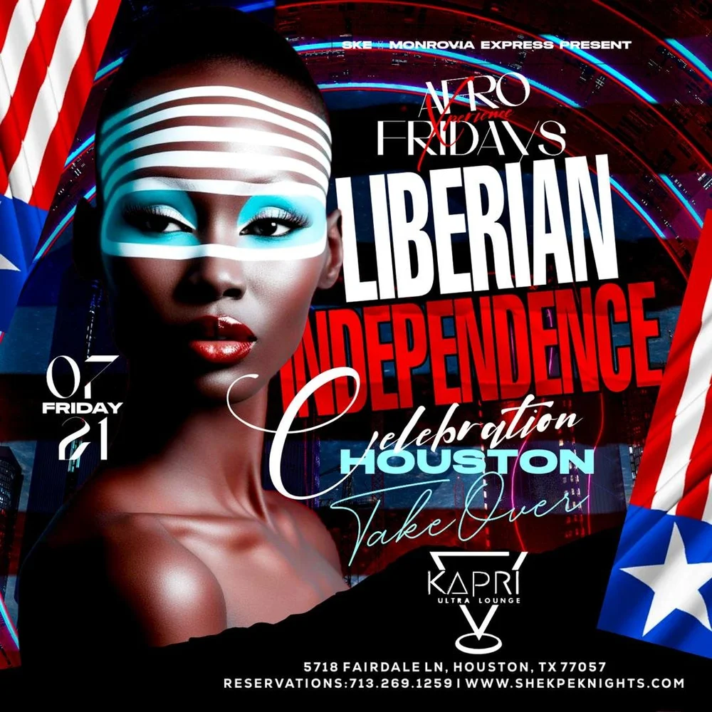 LIBERIAN INDEPENDENCE CELEBRATION HOUSTON TAKEOVER — SHEKPE KNIGHTS