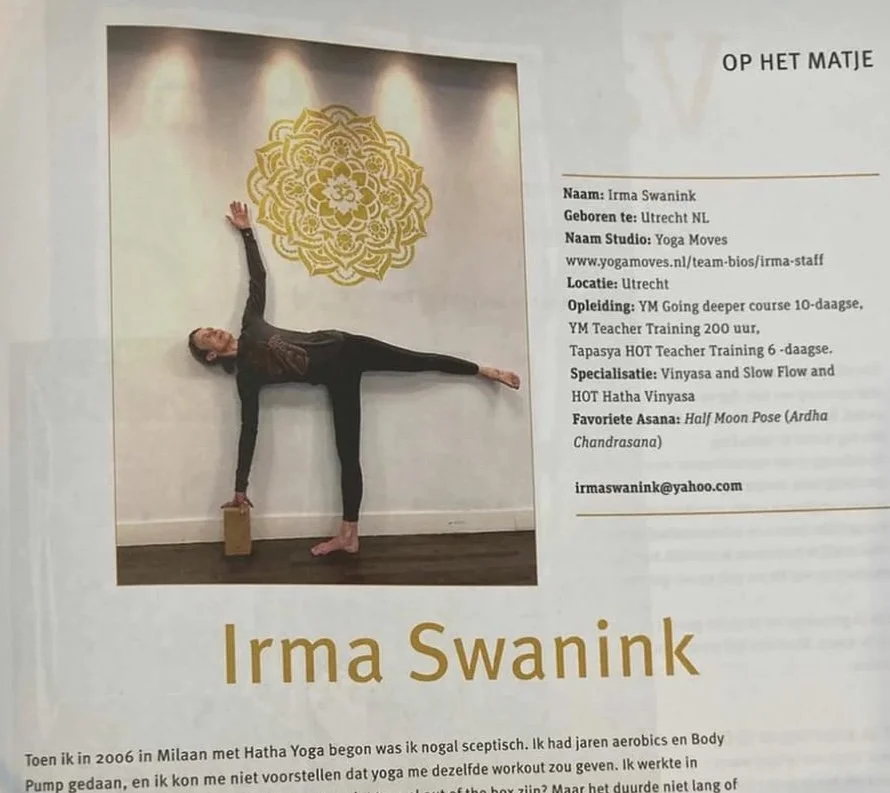 Spotted: Irma in Yoga International