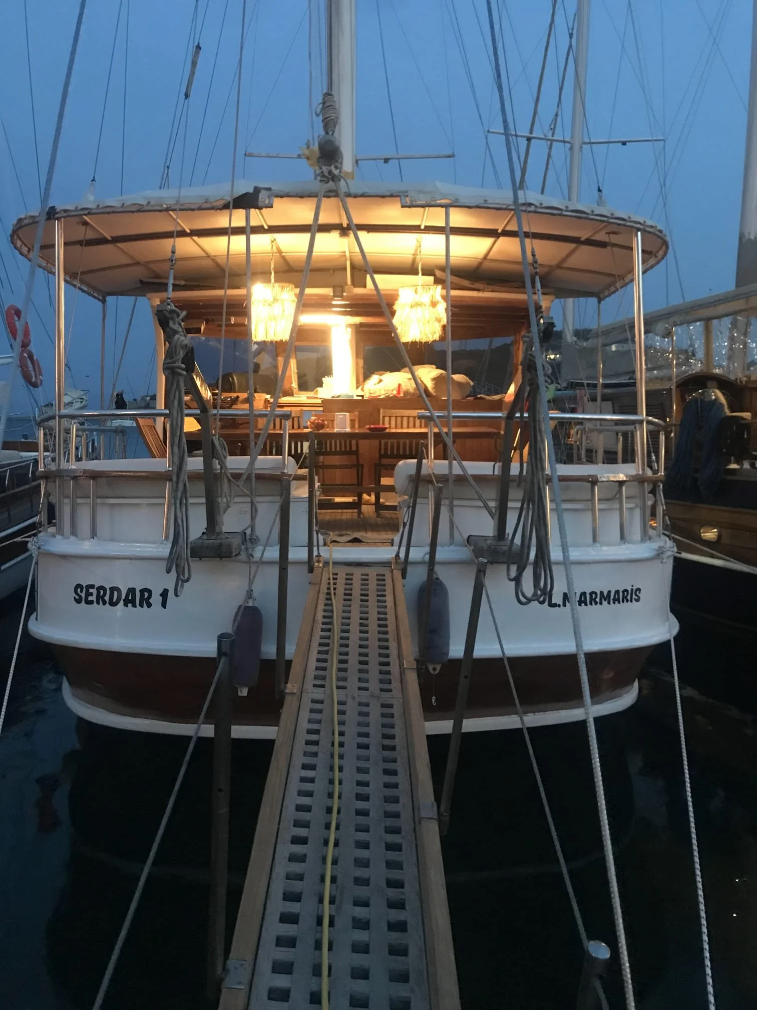 traditional Turkish gulet sailing yoga retreat