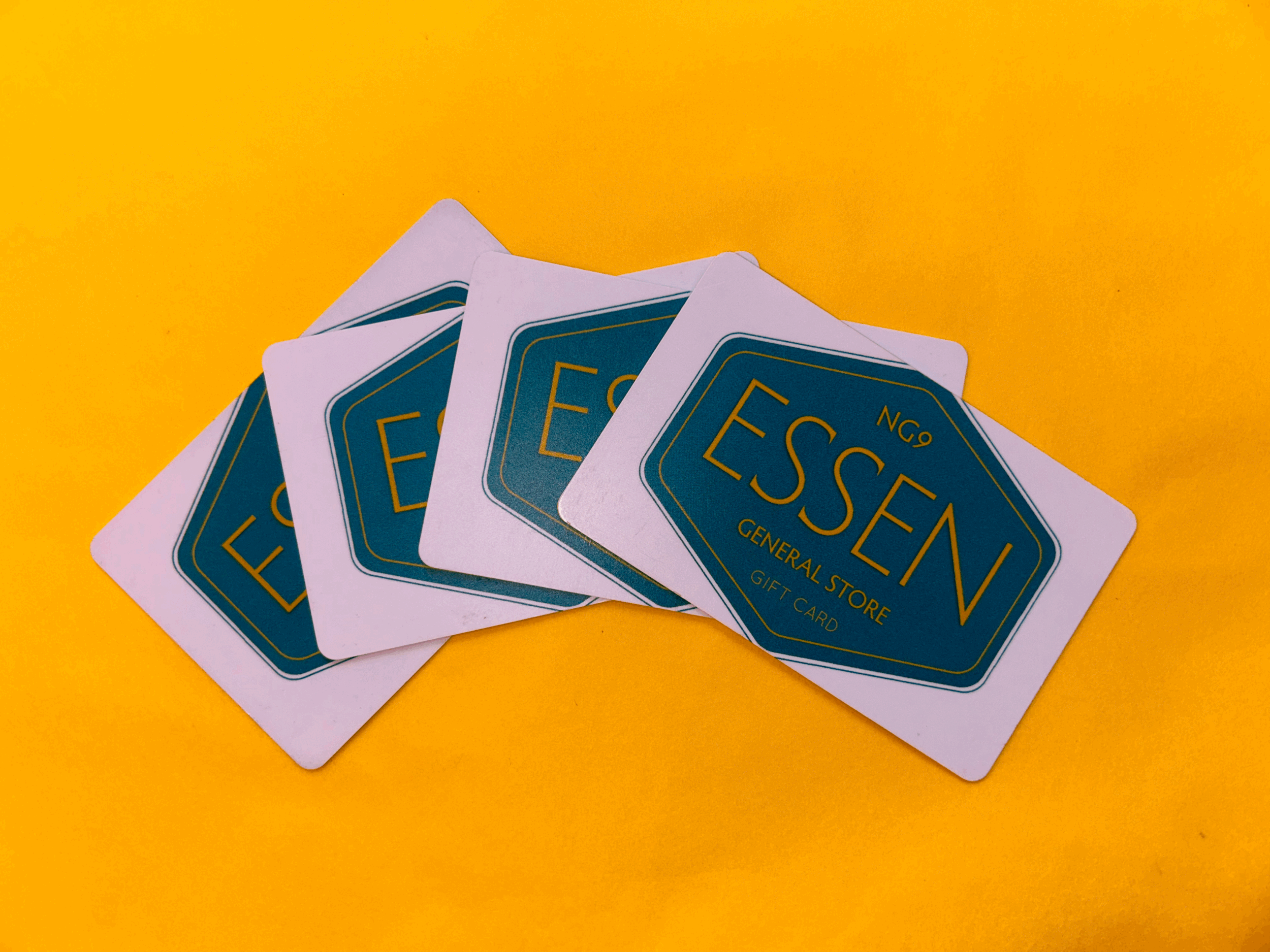 PHYSICAL GIFT CARDS - FOR DELIVERY