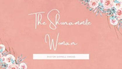 The Shunnamite Woman