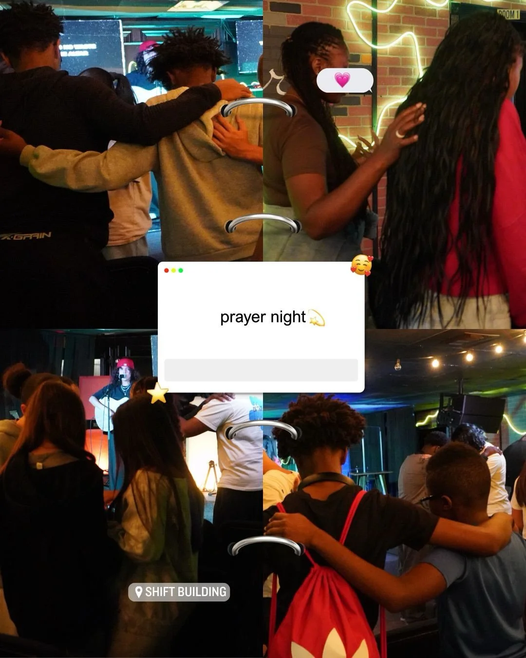ONE GOD. ONE ROOF. MANY HANDS. MANY PRAYERS.