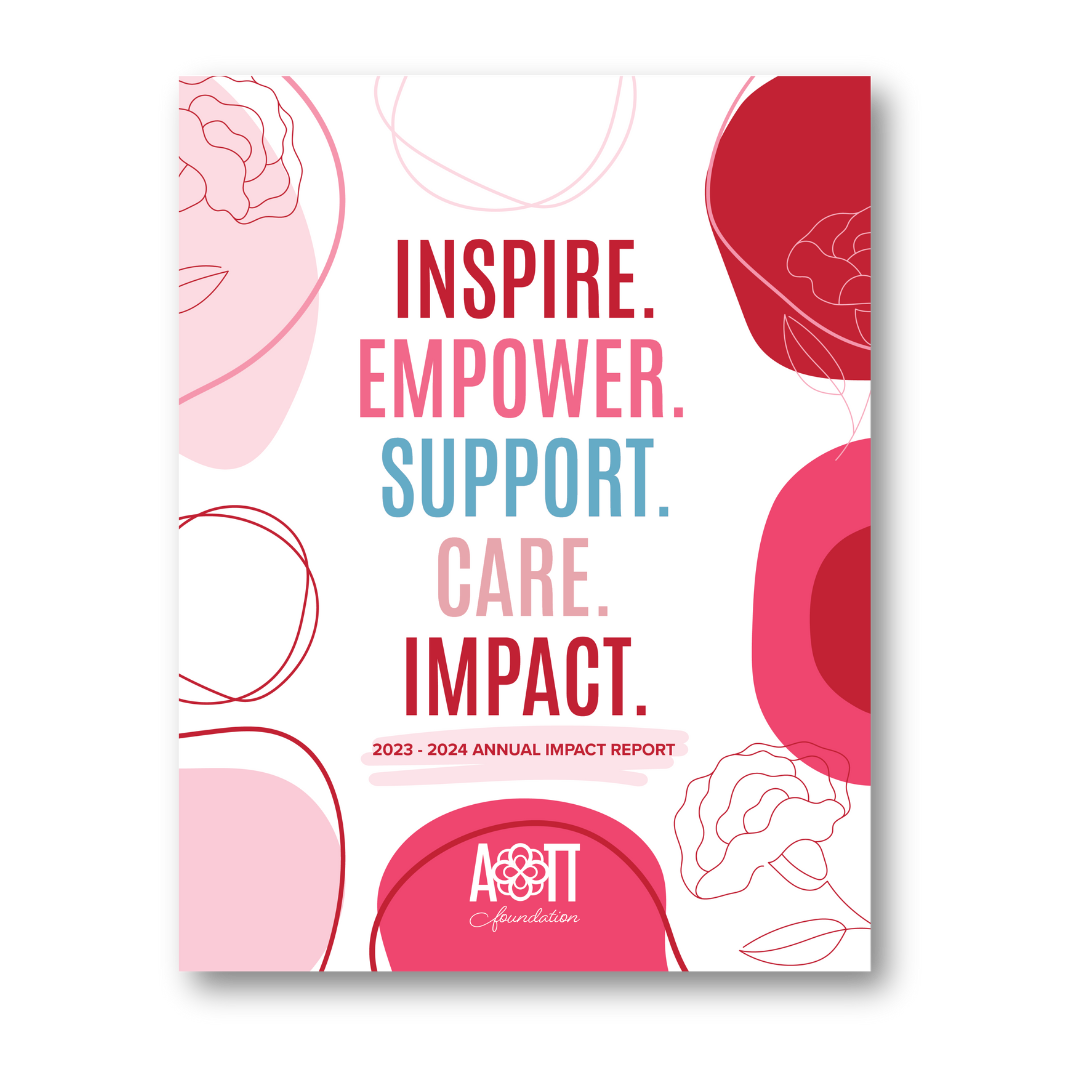 Content written and designed for the AOII Foundation's 2023–2024 Annual Impact Report. Click image for the full report.