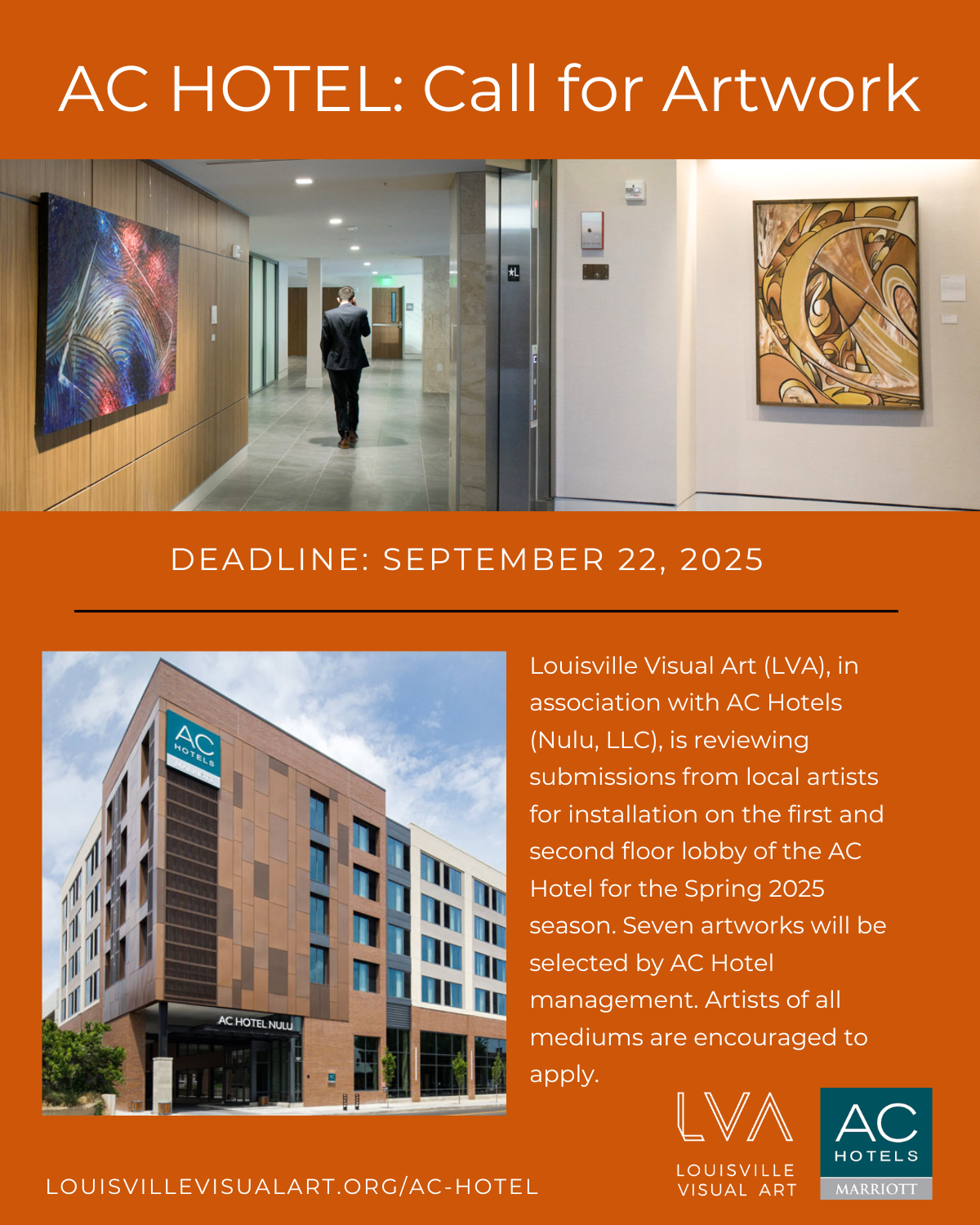 AC Hotel: Call for Artwork Deadline