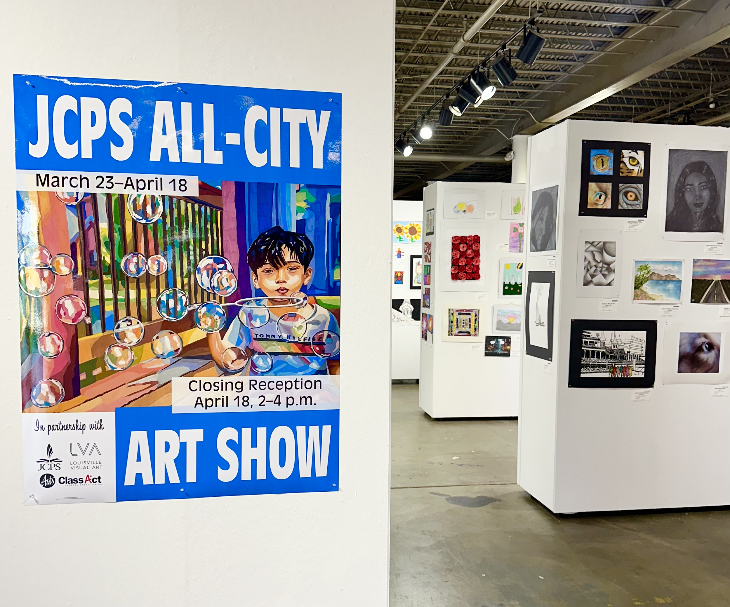 JCPS All-City Visual Art Show Closing Reception