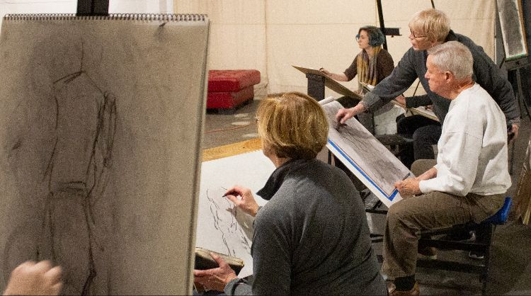 Adult Figure Drawing, Session 2 Begins
