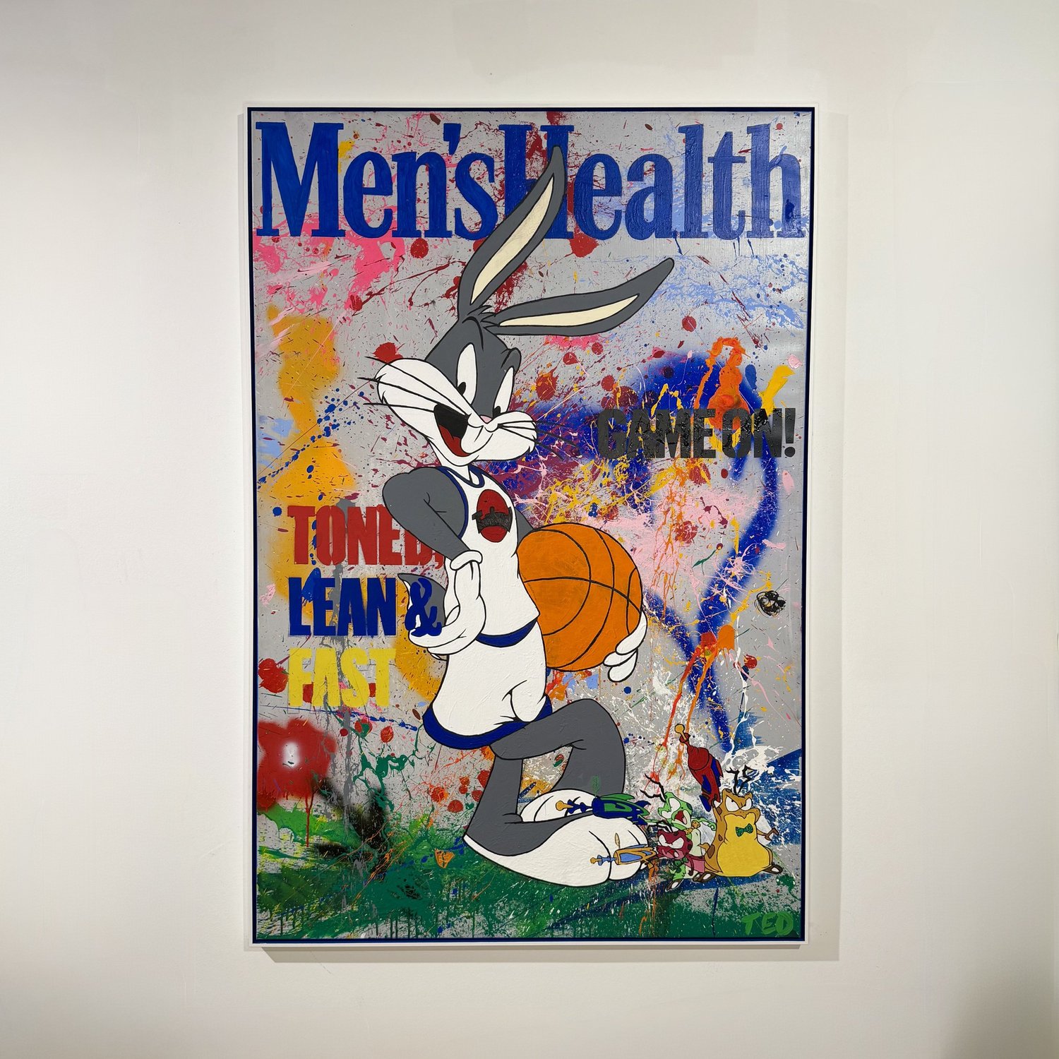 Bugs Bunny on Men's Health — Ted-Art Munich