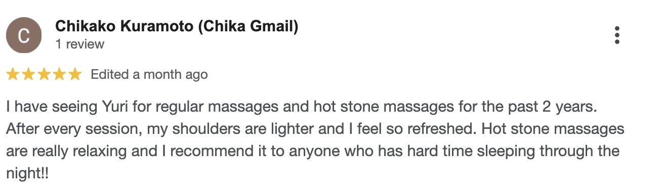 Oak Integrative - RMT Ad Landing Page - Google Review - Yuri.png