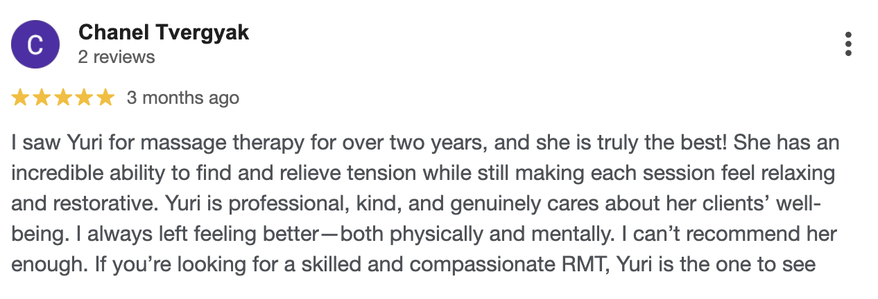 Oak Integrative - RMT Ad Landing Page - Google Review - Chanel (Yuri RMT).png