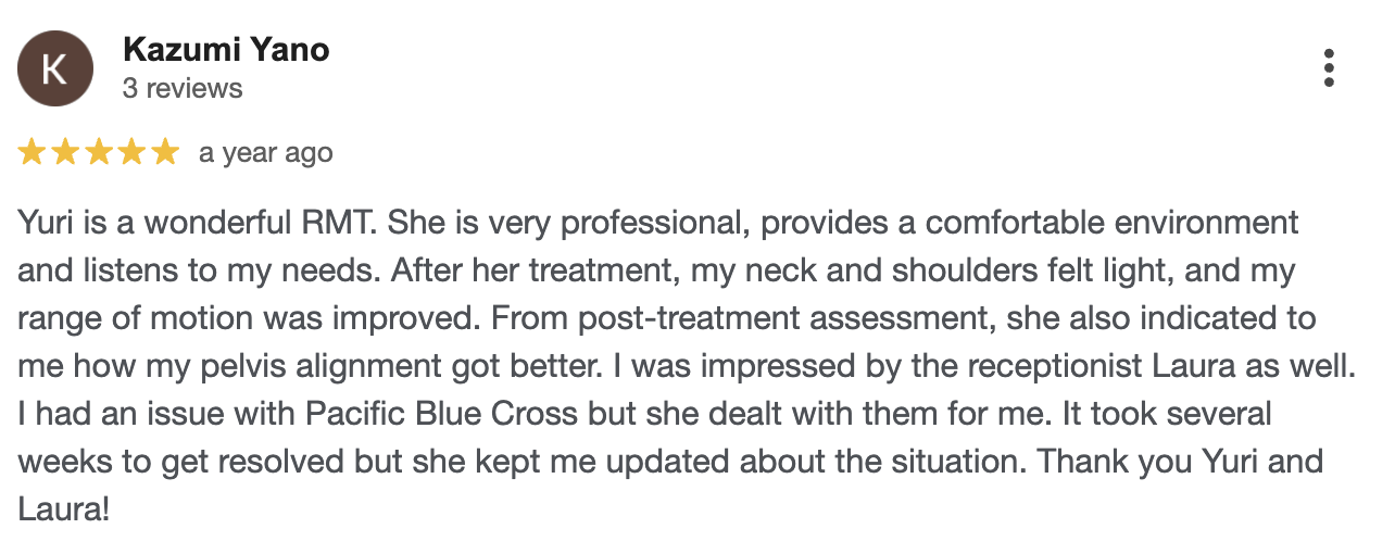 Oak Integrative - RMT Ad Landing Page - Google Review - Kazumi (Yuri RMT + Office).png