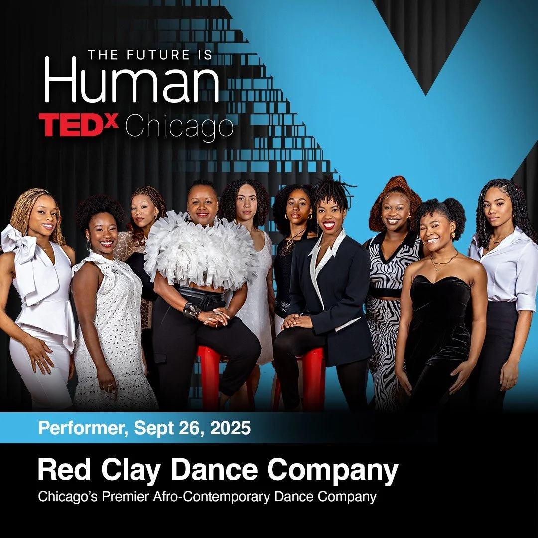 Coming off two sold-out performances at @mcachicago, we&rsquo;re keeping the momentum going.

Red Clay Dance Company is honored to perform an excerpt of Freedom Square: The Black Girlhood Altar at @tedxchicago 2025, where this year&rsquo;s theme is T