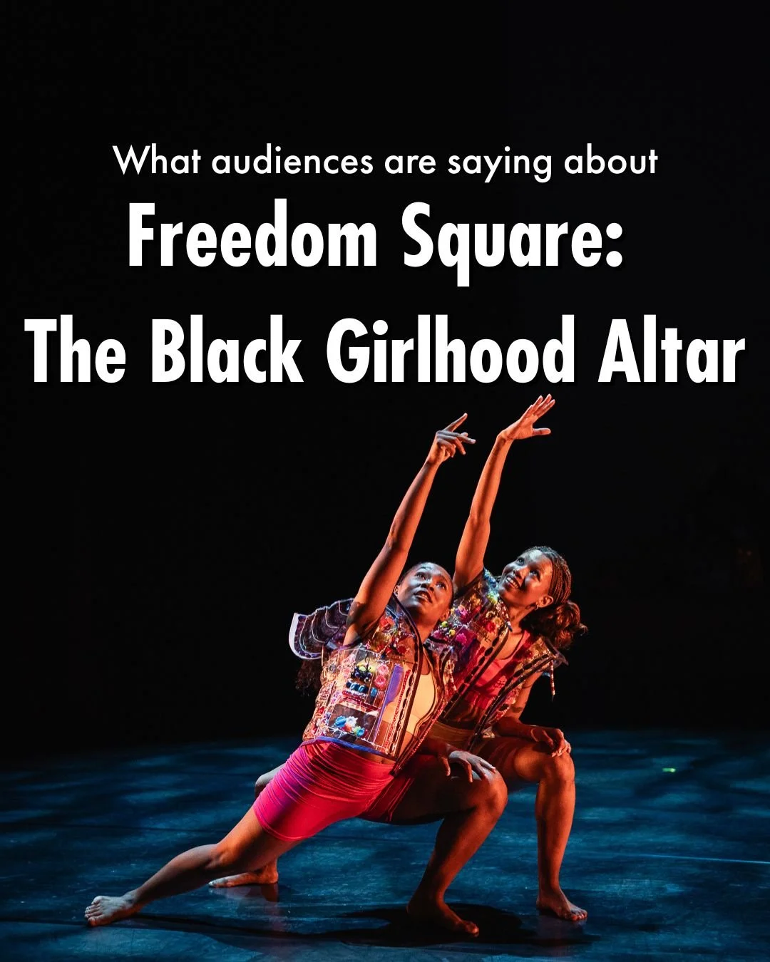 We&rsquo;re still reflecting on the impact of Freedom Square: The Black Girlhood Altar at @MCAChicago. This is what audiences had to say about the work.

This is why we do what we do. This is why Artivism matters.

📸 Photo: @ricardoeadame, courtesy 