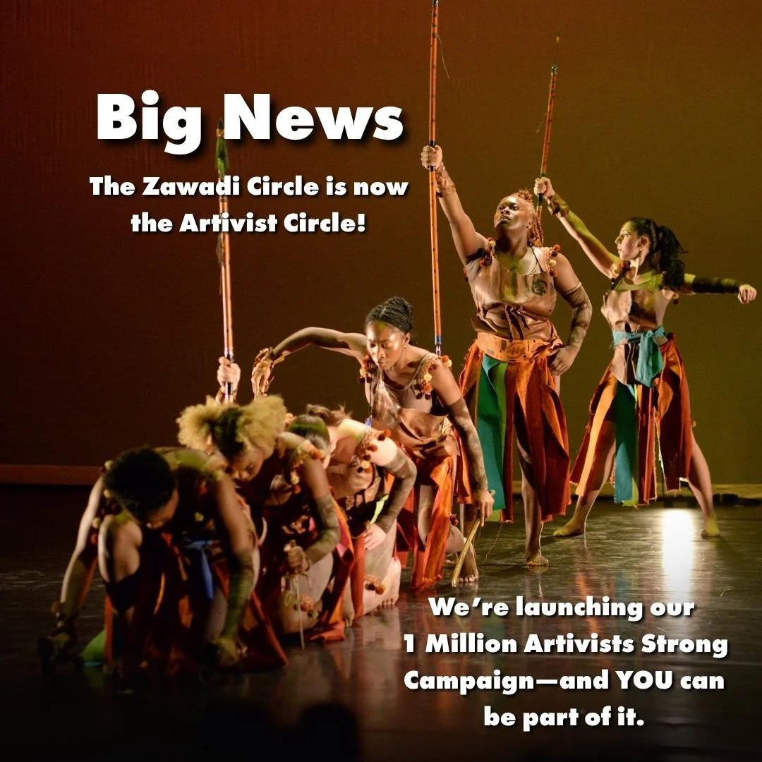 Be bold. Be transformative. Be an Artivist.
🌟 Take the pledge today and join the Artivist Circle!
➡️ #Linkinbio
#RedClayDance #1MillionArtivistsStrong