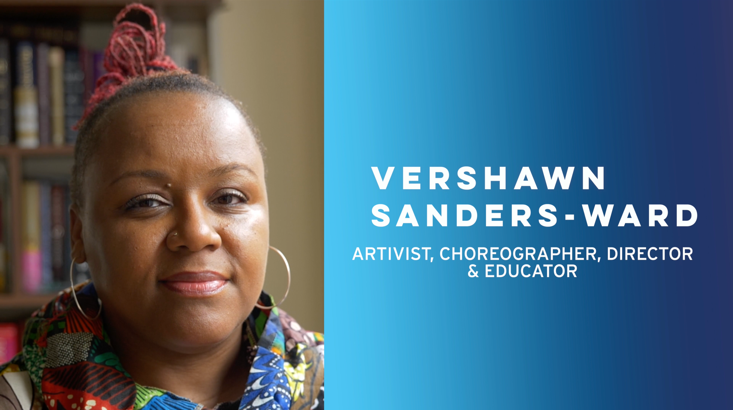 Vershawn Sanders-Ward Receives Walder Foundation Platform Award