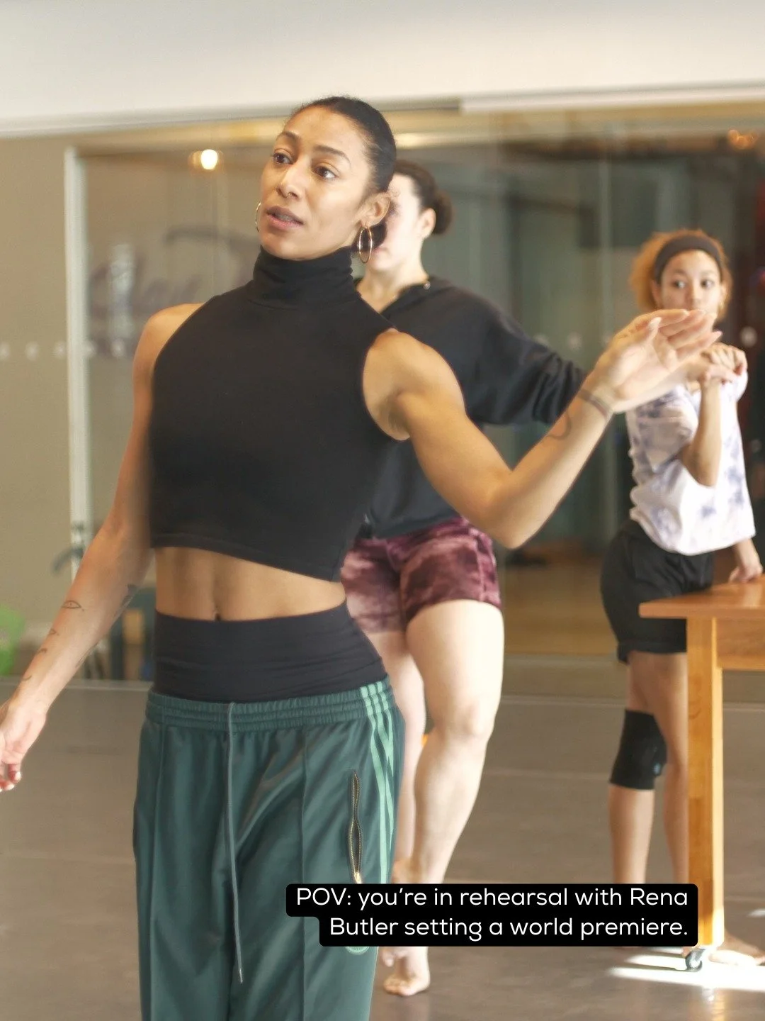 Step inside the process with @renabutler as she sets "Her Table" on Red Clay Dance Company.

In this room, dancers are more than bodies. They are thinkers, storytellers, and collaborators. What begins as one woman&rsquo;s reflection becomes