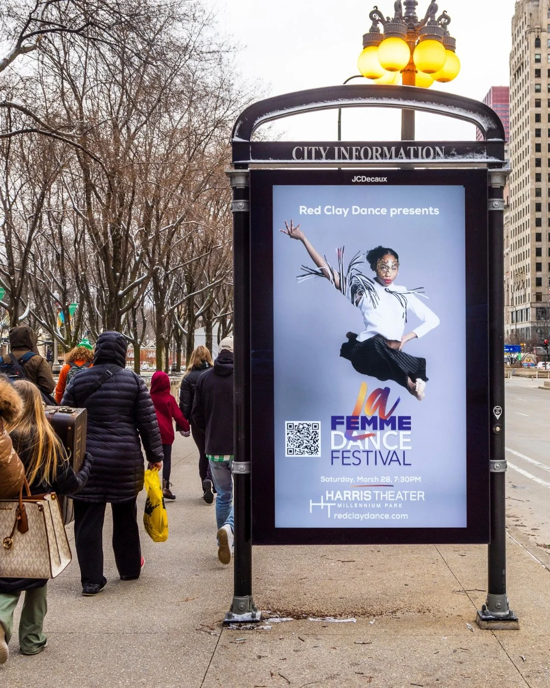 You&rsquo;ve seen La Femme across the city.

On streets. In the Press. In passing moments that stayed with you.

Tonight, it all comes together.

La Femme Dance Festival takes the stage at @harristheaterchicago. A celebration of Black women&rsquo;s a
