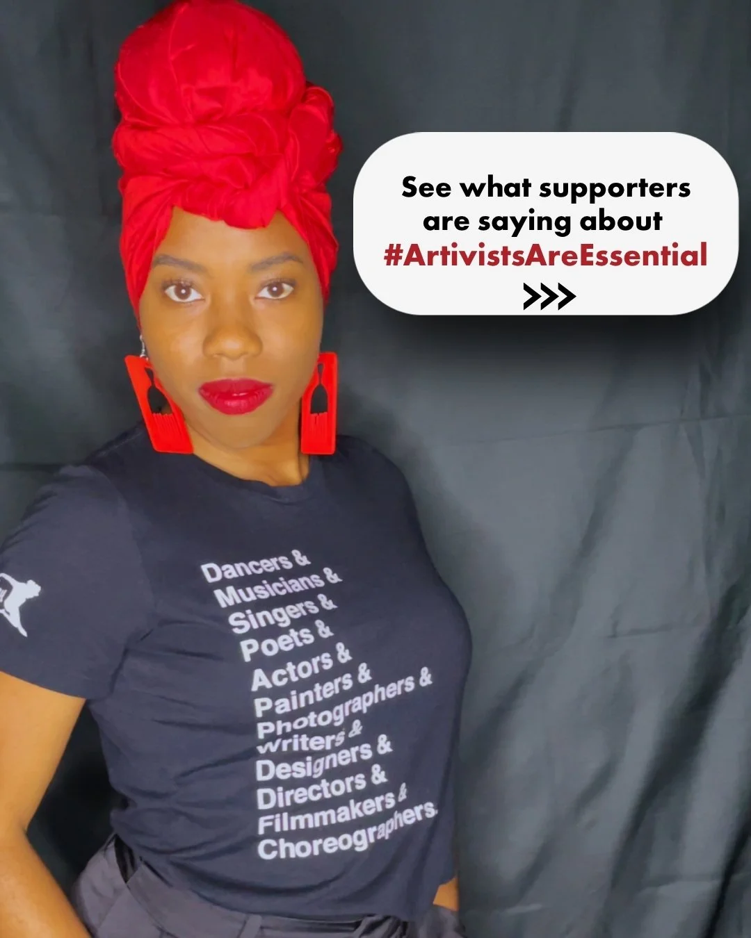 FINAL DAYS to wear what you believe.

The Artivists Are Essential tee disappears after June 1.

No restocks.
No extensions.
No &ldquo;I meant to get one&rdquo; later.

This campaign is more than a shirt. It is a visible statement of support for the a