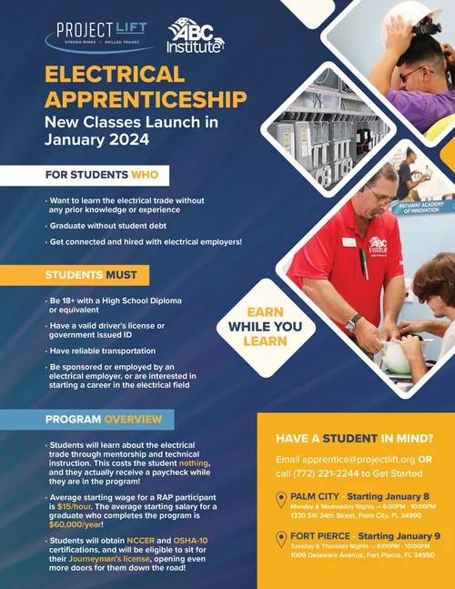 Become an Apprentice — Project LIFT