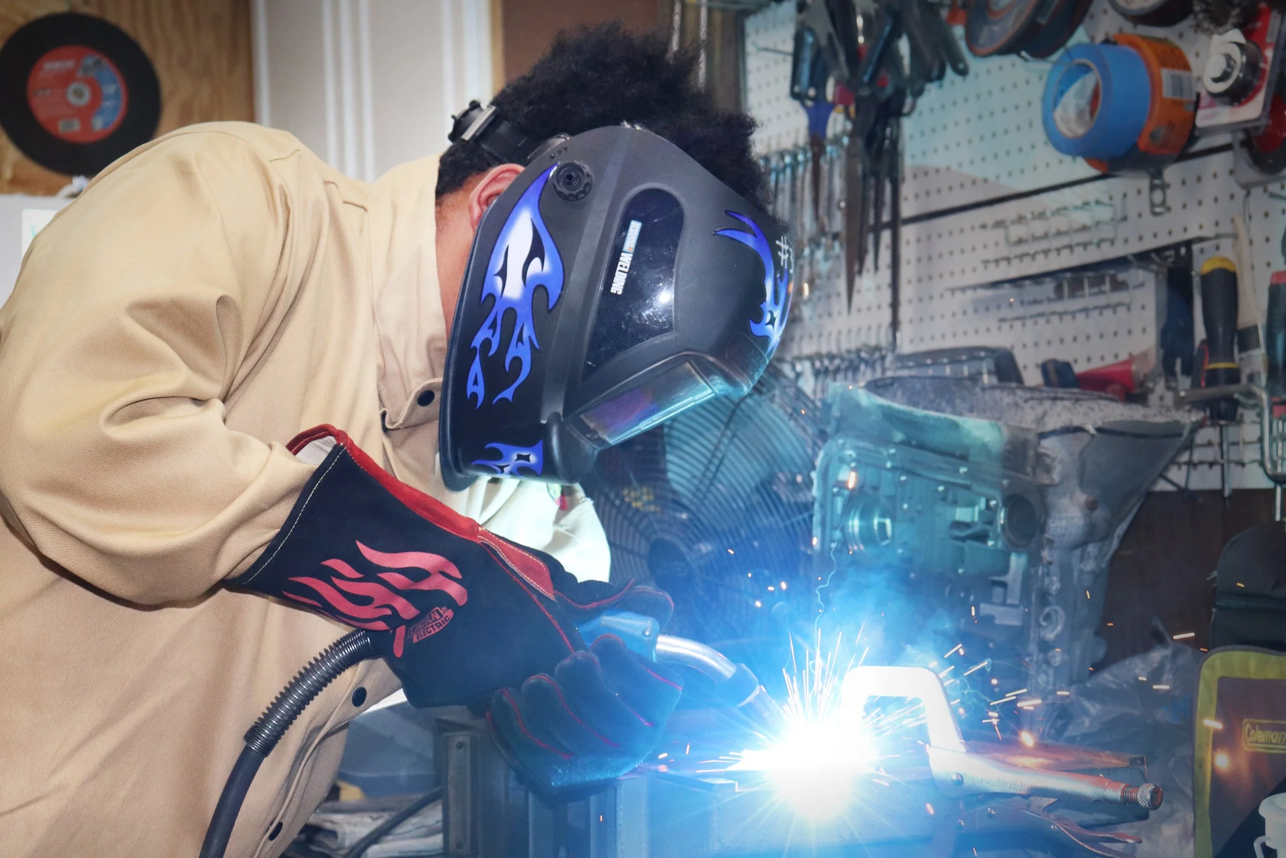 Project LIFT Student Welding