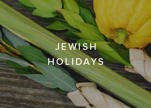 Jewish Holidays