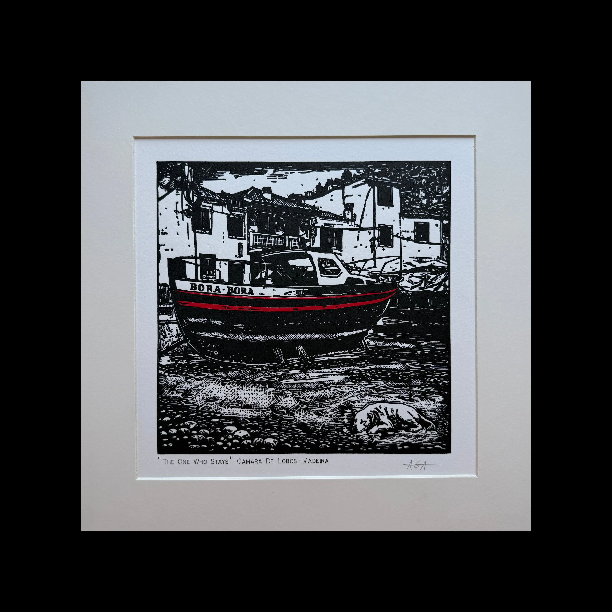 "THE ONE WHO STAYS", CAMARA DE LOBOS, MADEIRA