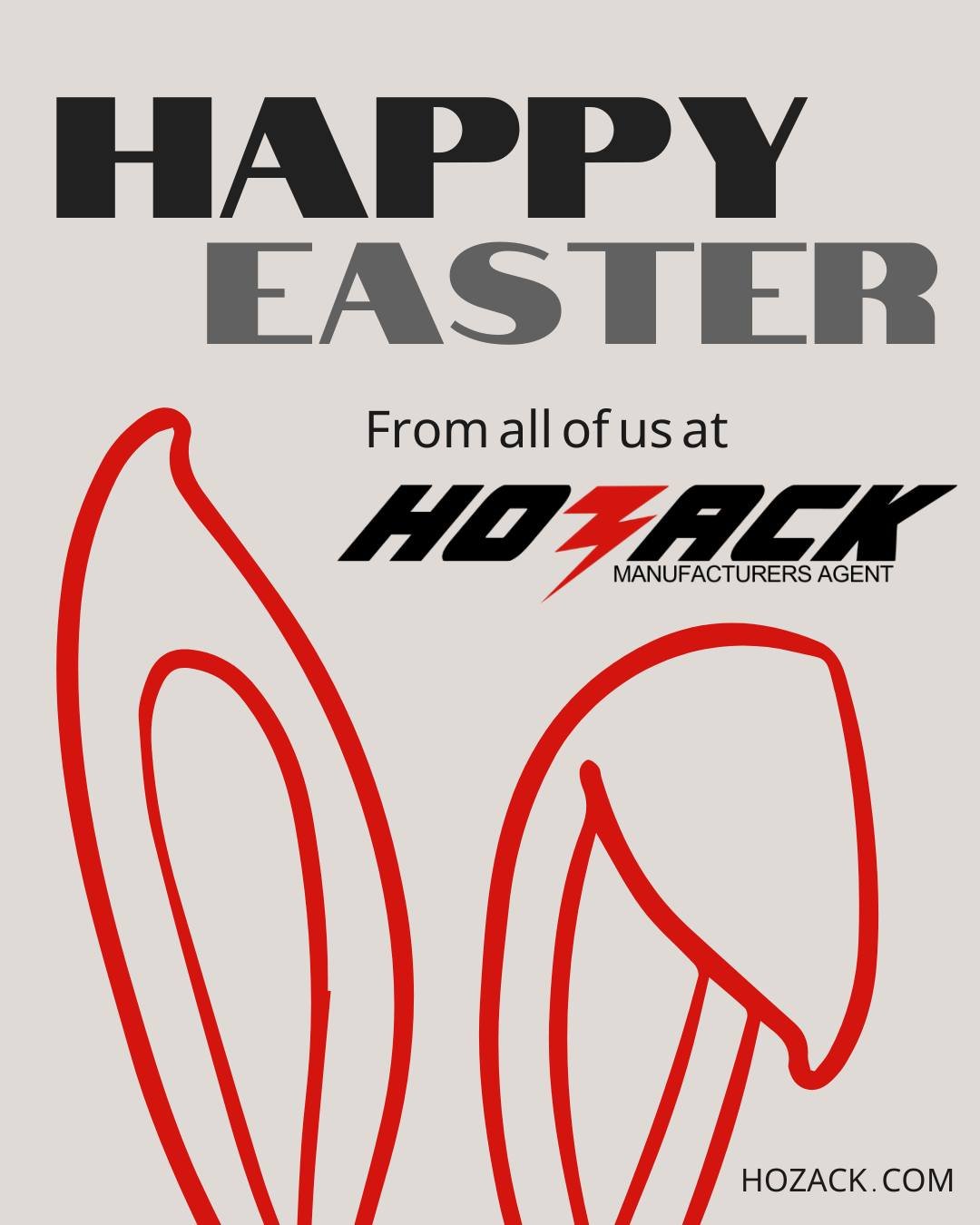 🐣🌷 Happy Easter from all of us at Hozack! 🌷🐣

Wishing you a joyful day filled with renewal, hope, and time spent with the people who matter most. May this season bring new energy, bright beginnings, and a little extra spring in your step!

Thank 