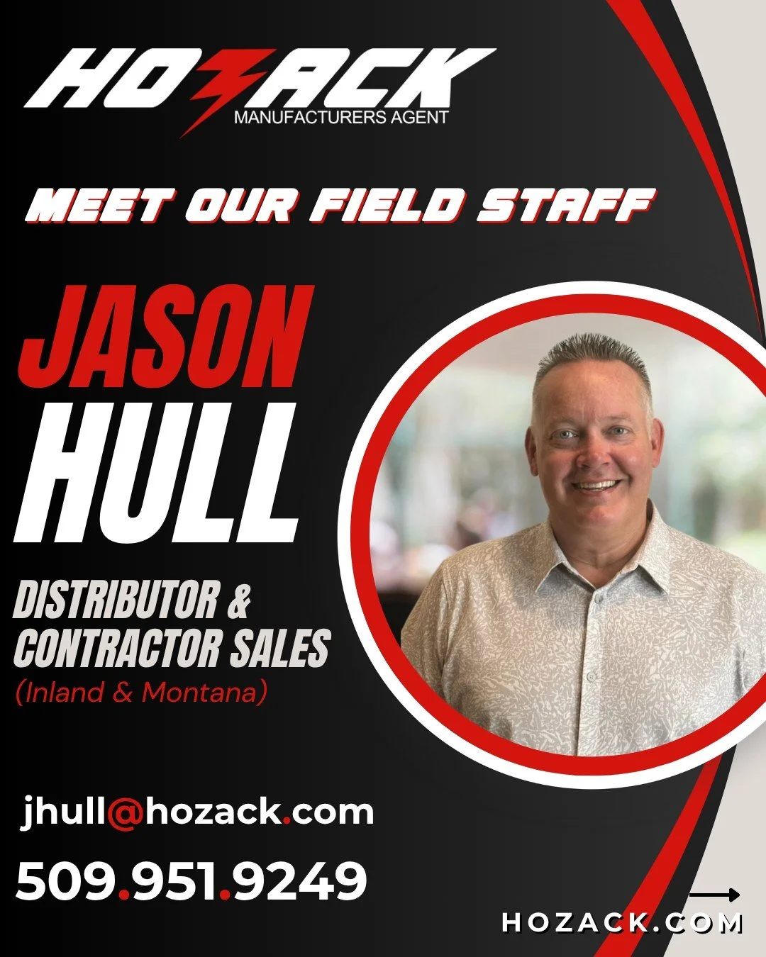 🎉 Celebrating Our Field Staff 🎉

This month, we&rsquo;re proud to recognize Jason Hull!

Jason has been a part of the Hozack team since 2001! That&rsquo;s over 23 years of incredible dedication and service. He currently leads our Distributor and Co