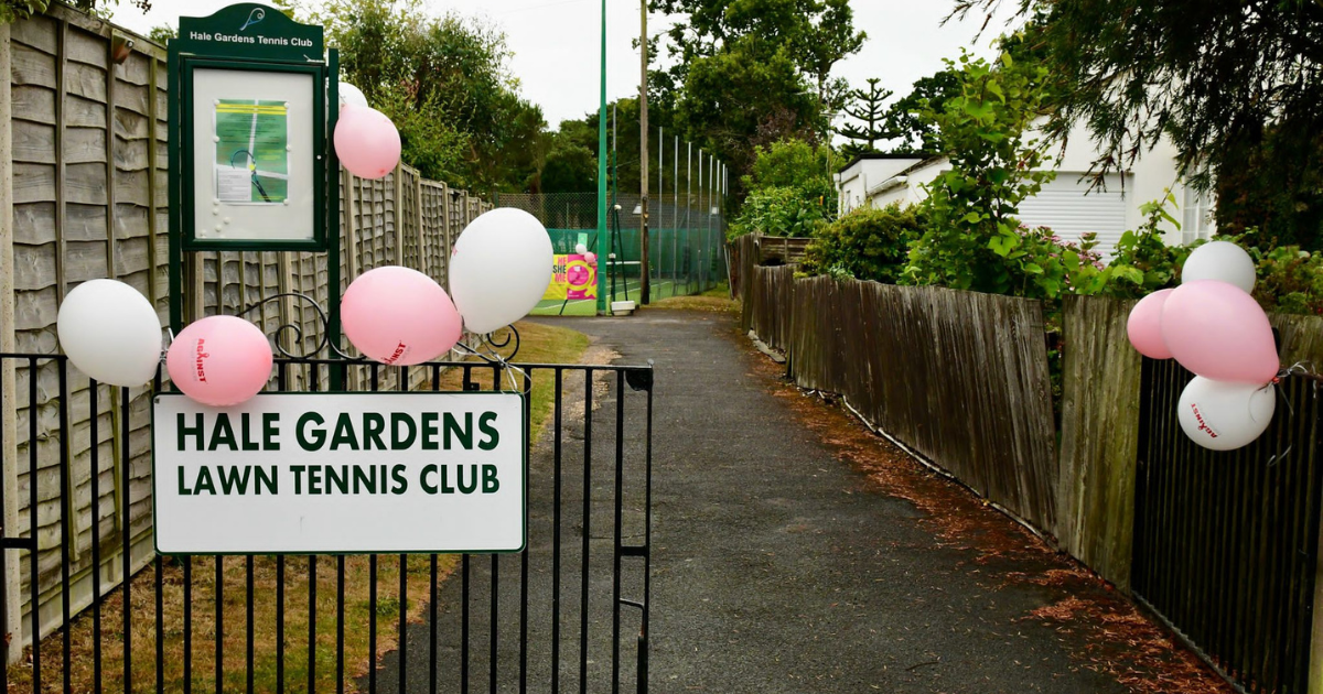 Hale Gardens Tennis Club Raises £4,714 for Male Breast Cancer Tattoos