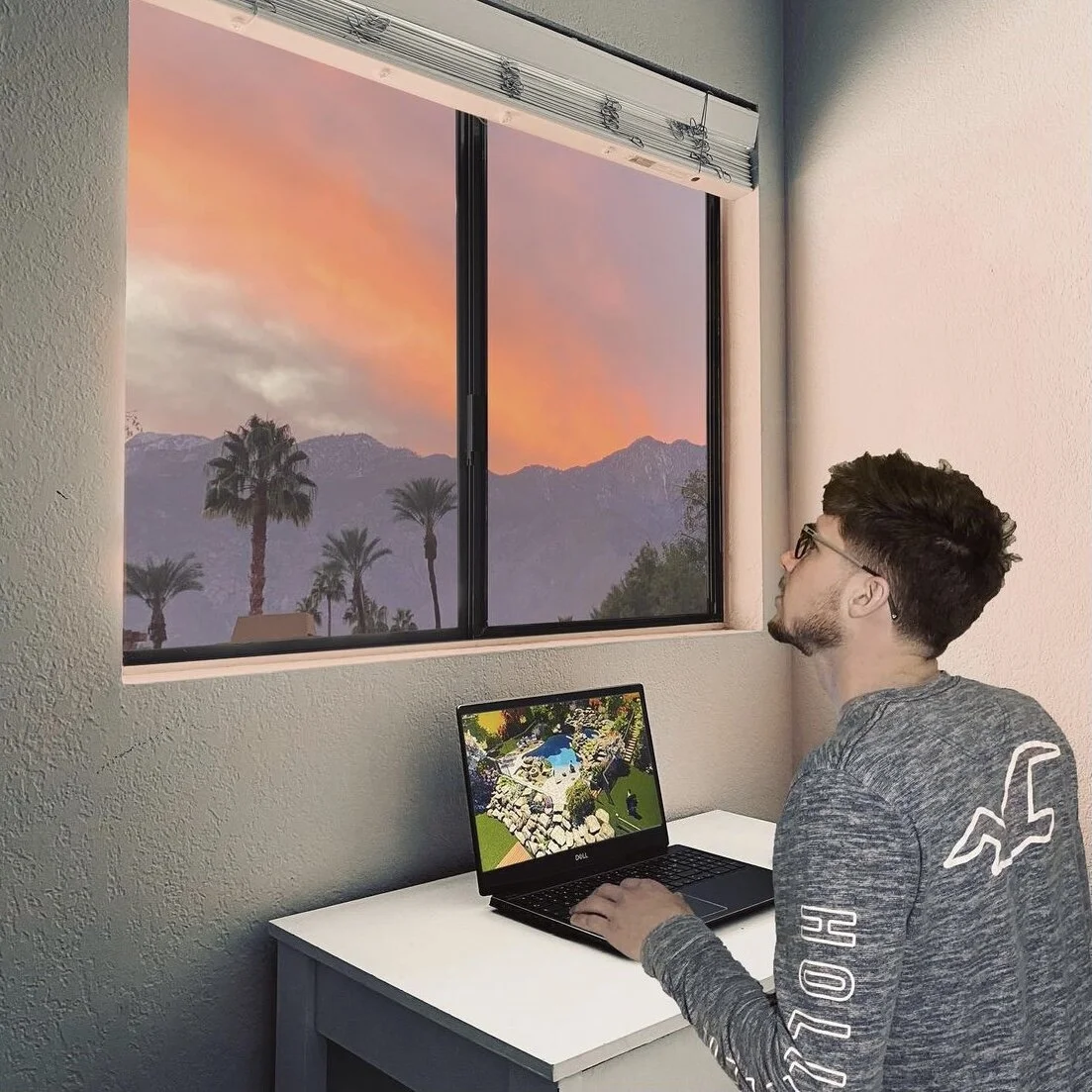 Logan Guinard thinking to his future.jpeg