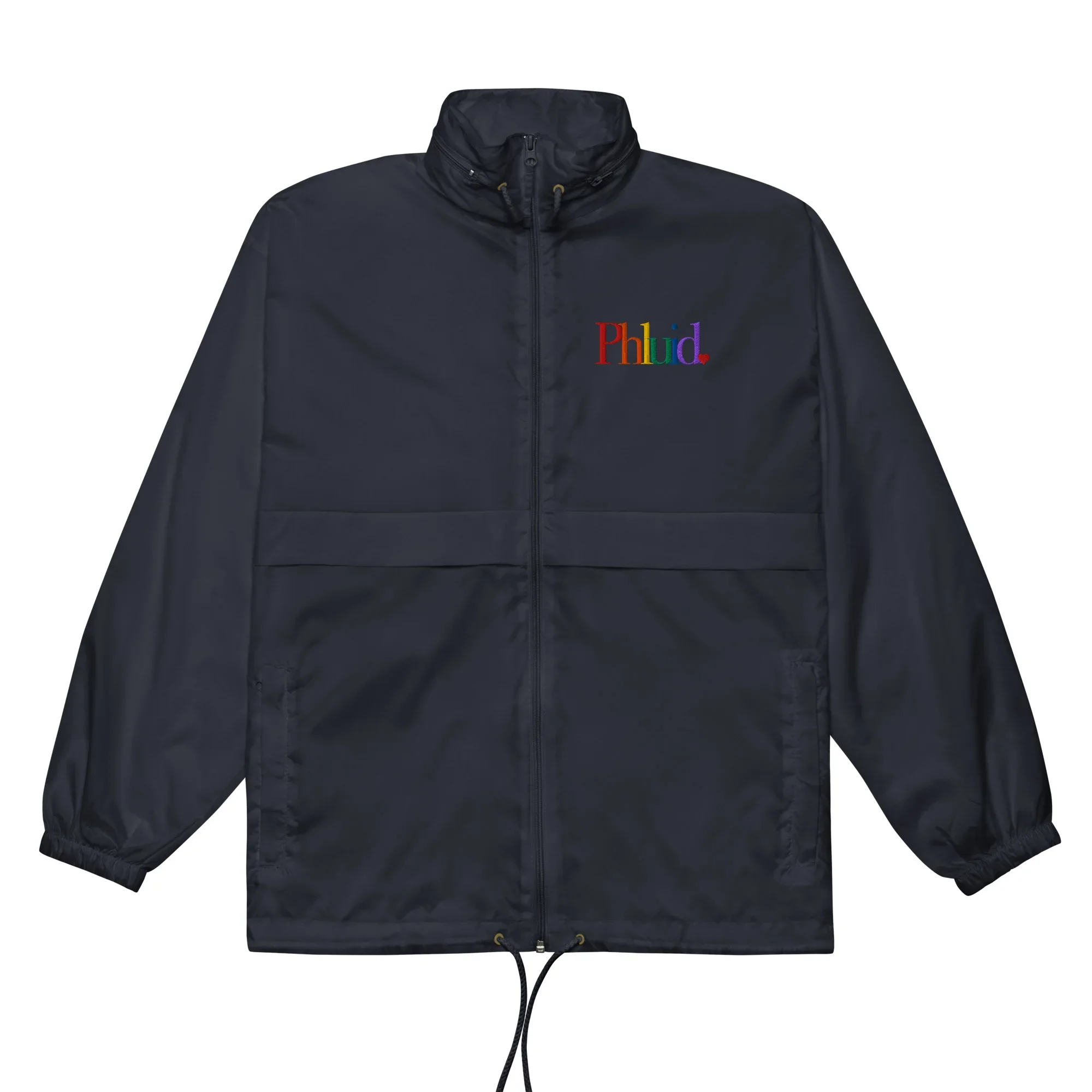 basic-unisex-windbreaker-navy-front-687c33fd8ff8b.webp