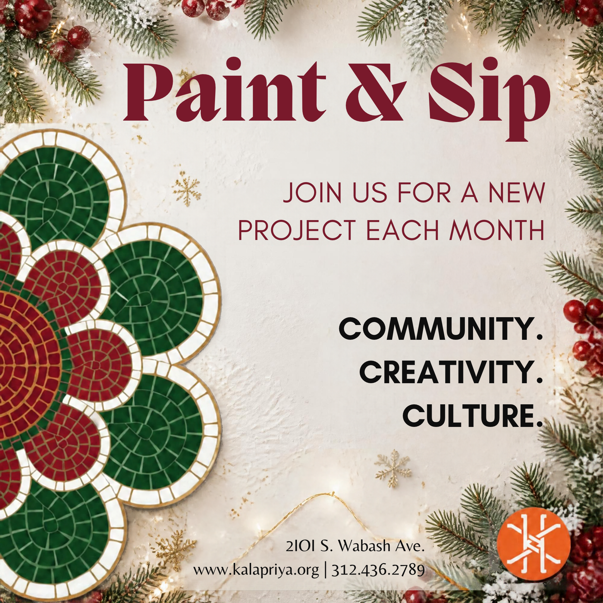 Paint &amp; Sip