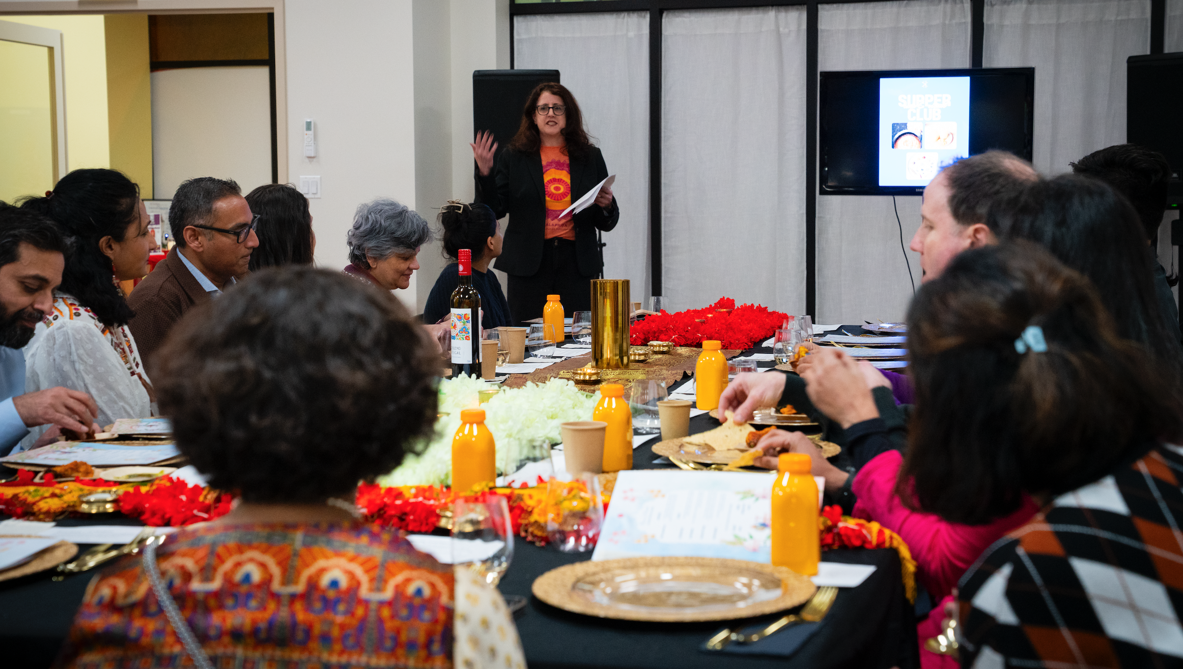 CEO opening remarks to supper club guests
