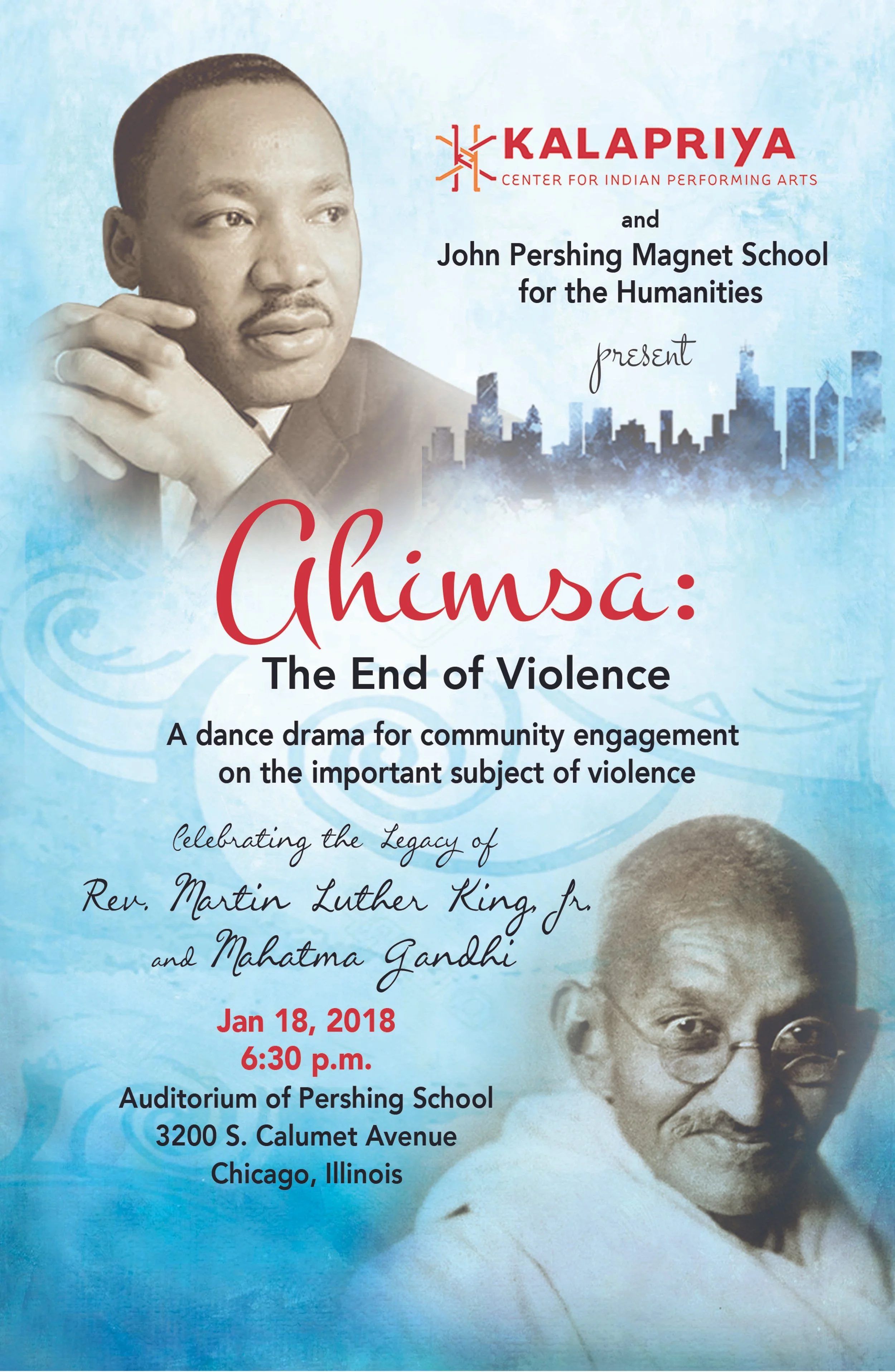 Martin Luther King and Mahatma Gandhi