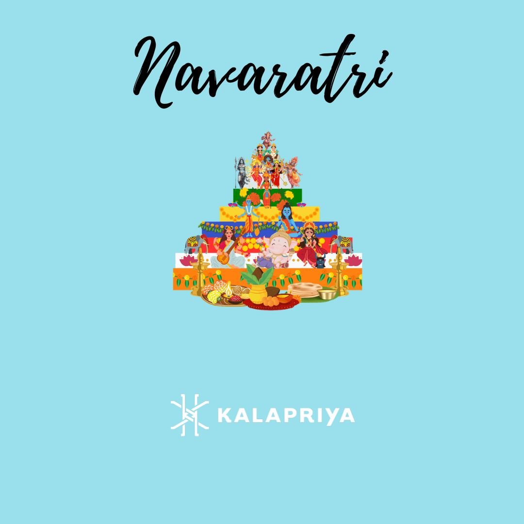 Kalapriya stylized red circle logo with black and red interconnected abstract lines.