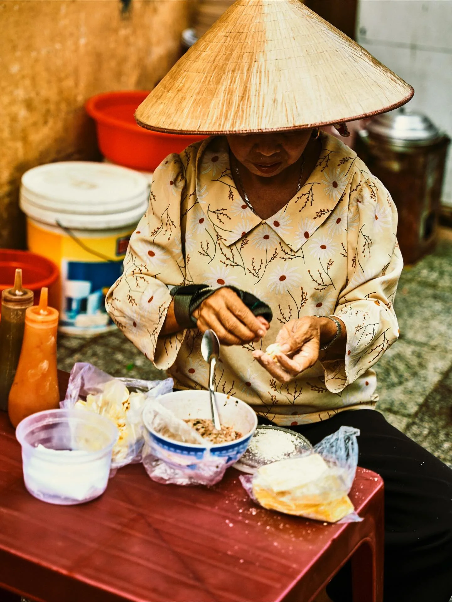 There&rsquo;s something about the way people in #hochiminh cook that hits harder than any fine-dining philosophy.
The faces shaped by heat and hustle, the quiet pride, the fast hands that never lose tenderness. 

Here, food isn&rsquo;t a product but 