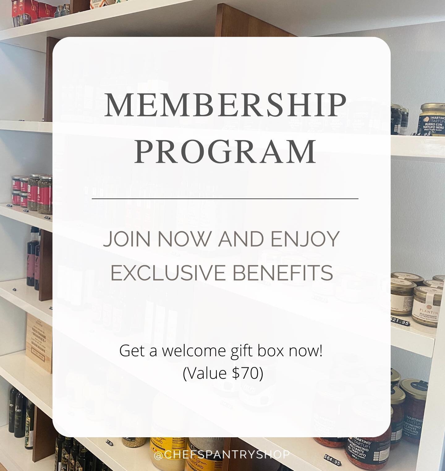 Join our membership today and receive a welcome gift box along with exclusive benefits!🎁