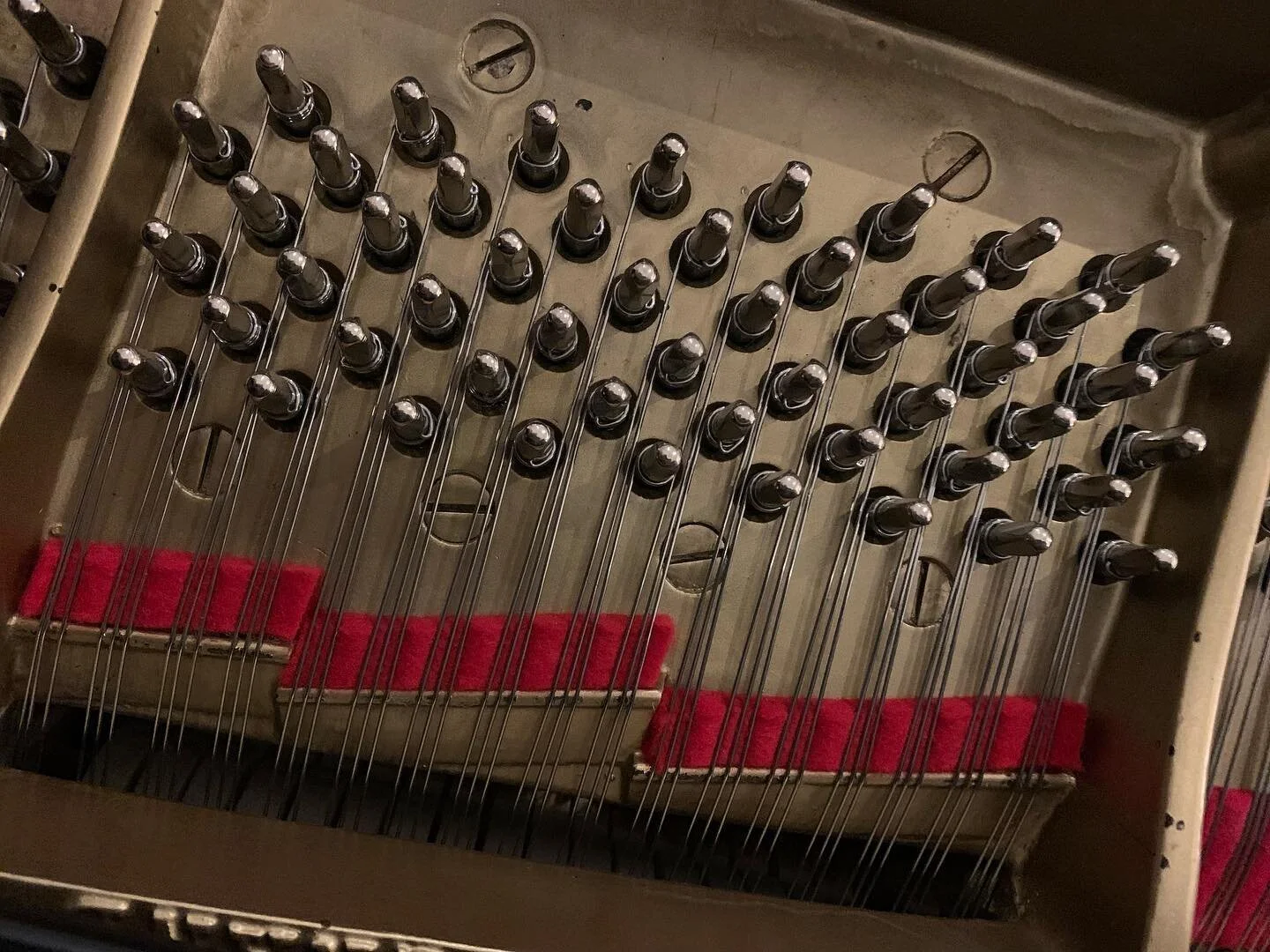 Brand new, tight pins on a stunning Steinway that’s going to its forever home in #Milton.
#babygrandpianosforsale #steinwayandsons #steinway #steinwaypiano