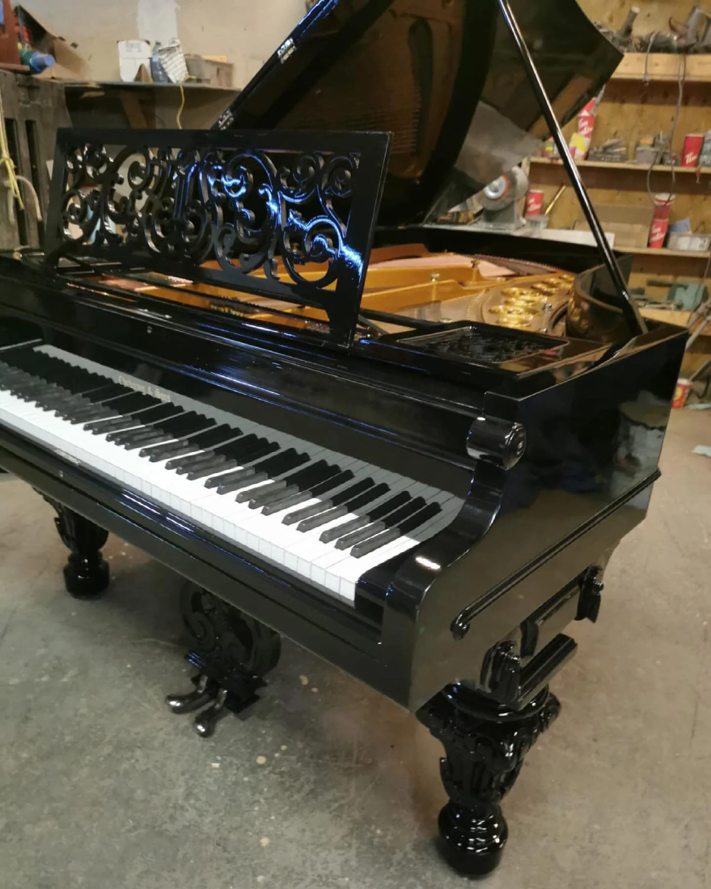 ⭐️FOR SALE⭐️ Chickering & Sons is one of the finest and most successful piano manufacturers of all time. This piano is perfect for anyone who desires exquisite quality. Chickering & Sons is known for their superb craftsmanship and exceptional