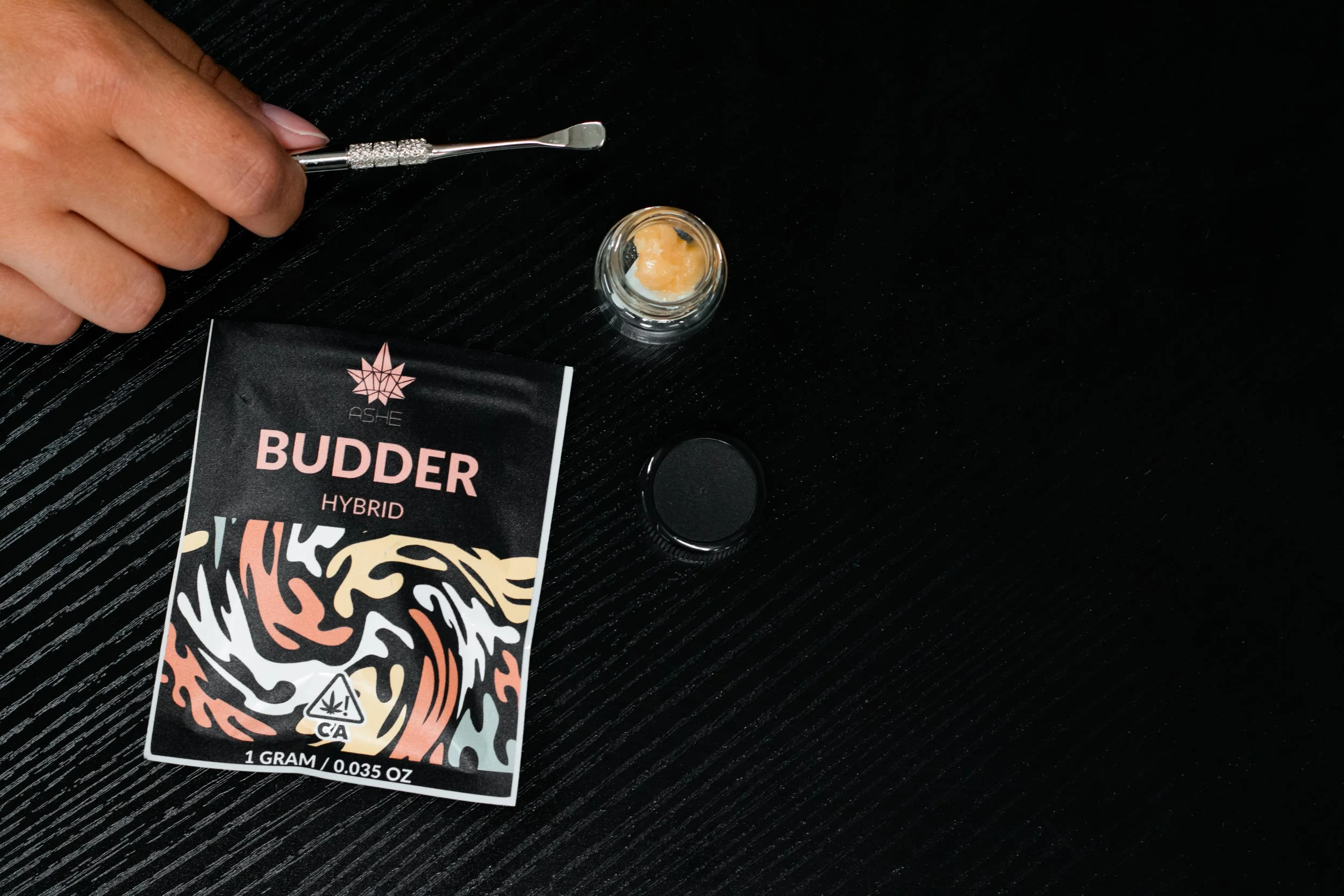 ASHE Society Concentrates, 1g Budder, Hybrid Wax