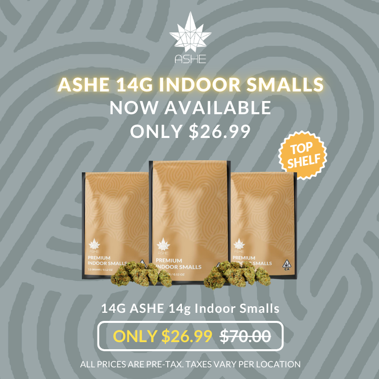 ashe premium indoor flower 10g and 21g