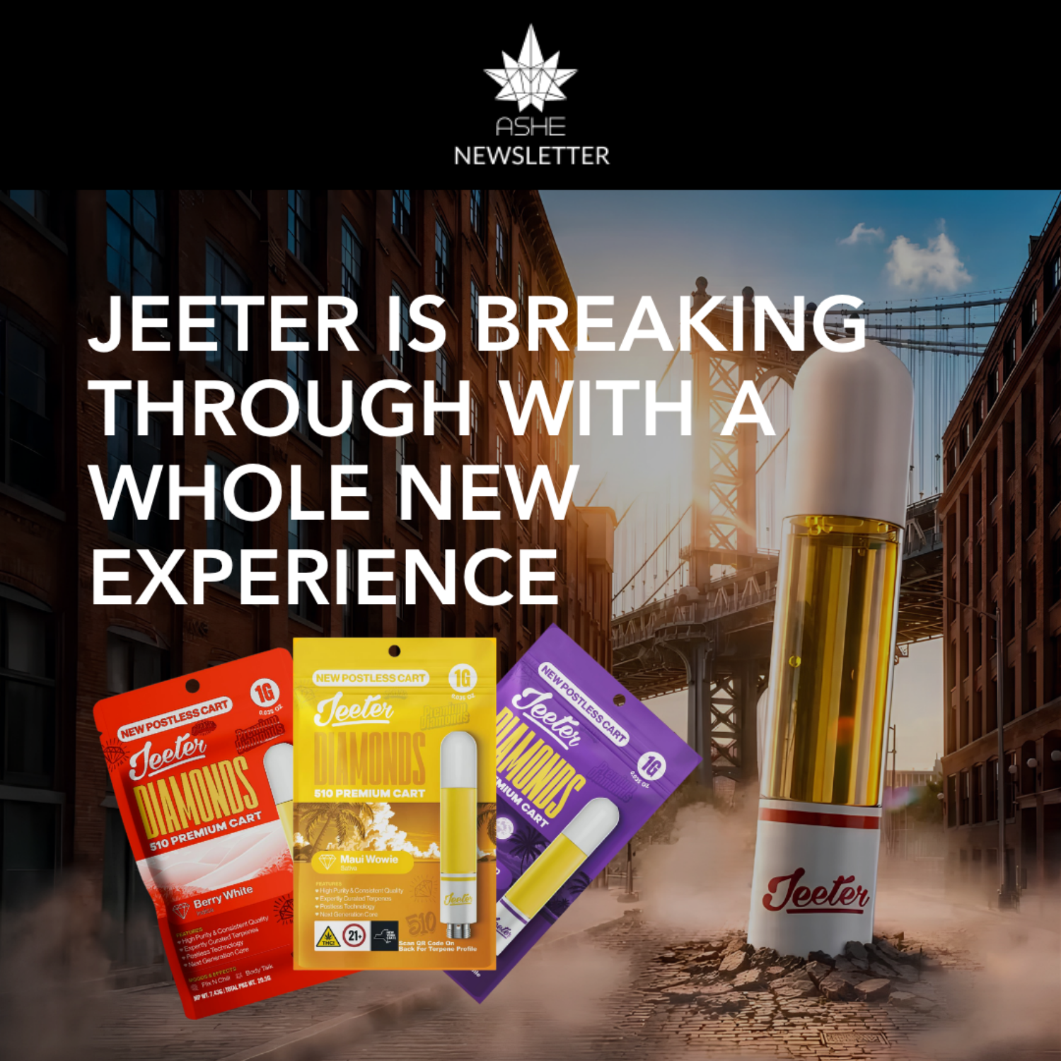 Jeeter’s newest innovation has arrived. See what makes Postless different.