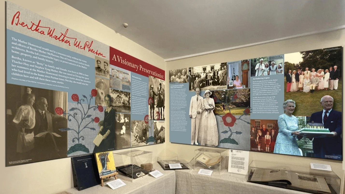 The Mather Homestead, Darien, Connecticut's only Registered National Historic Landmark, is a historic home built in 1778 by Deacon Joseph Mather. Later it became the home of Stephen Tyng Mather, an avid conservationist and the first Director of the N