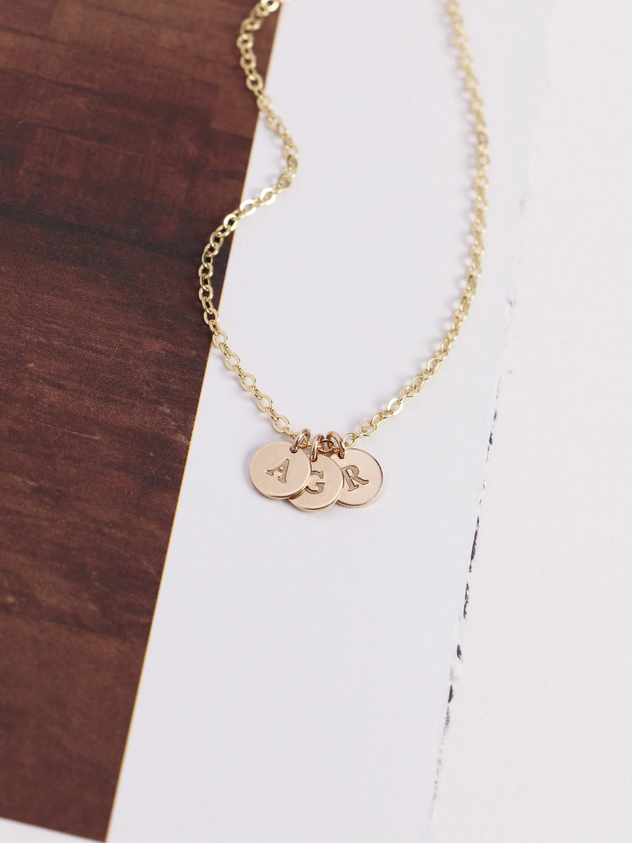 6MM Discs Necklace N207